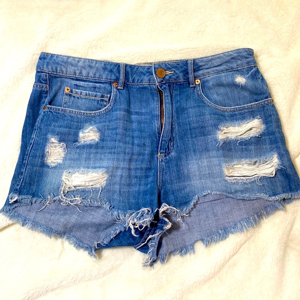 🏷️ **Garage Brand** Festival Jean Shorts